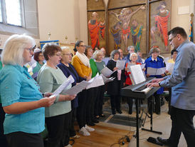 Feierlicher Gründungsgottesdienst der Pfarrei St. Heimerad (Foto: Karl-Franz Thiede)